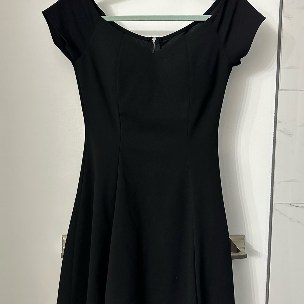 Elegant Black Women's Dress from Italy